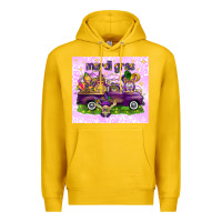 Lemon Mardi Gras with gnomies tumbler Premium Hoodie - HowdyJamesFarm