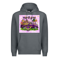 Rock Mardi Gras with gnomies tumbler Premium Hoodie - HowdyJamesFarm
