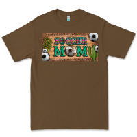 Cacao soccer mom with ball and cactus and serape licanse plate Premium Tee - Artiststas