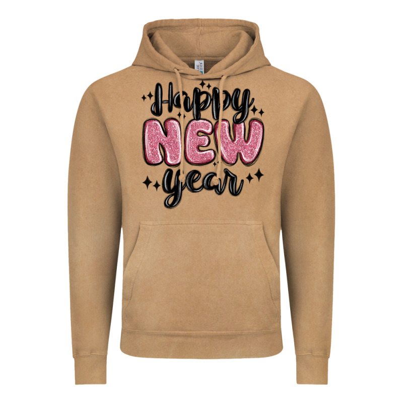 Happy New Year Vintage Hoodie by MaliasSmallBusiness | Teevron