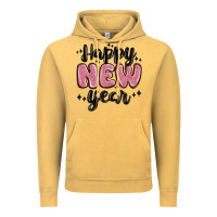 Vintage Mustard happy new year Vintage Hoodie - MaliasSmallBusiness