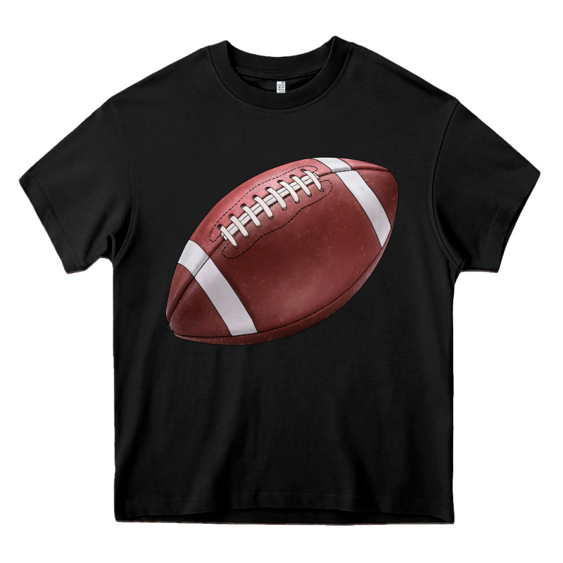 Football Ball Heavy Core Tee by JahusDesignShop | Teevron