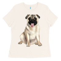 Bone pug Ladies Tee - JahusDesignShop