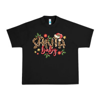 Black santa baby Urban Heavy Tee - MaliasSmallBusiness