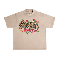 French Oak santa baby Urban Heavy Tee - MaliasSmallBusiness