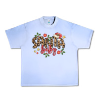 Grape Ice santa baby Urban Heavy Tee - MaliasSmallBusiness
