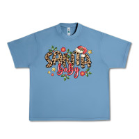 Pebble Blue santa baby Urban Heavy Tee - MaliasSmallBusiness