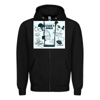 Black father's house Zipper Hoodie - TumblerDesignByShophia