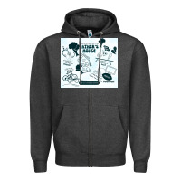 Charcoal Heather father's house Zipper Hoodie - TumblerDesignByShophia