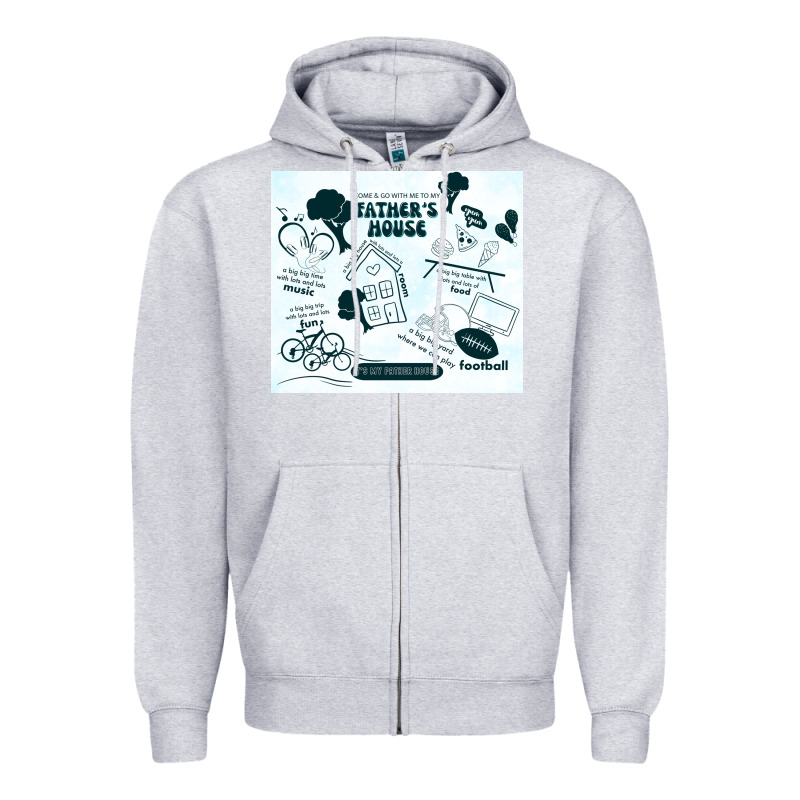 Father's House Zipper Hoodie by TumblerDesignByShophia | Teevron