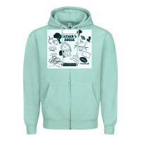 Seafoam father's house Zipper Hoodie - TumblerDesignByShophia