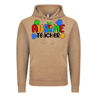 Vintage Coffee ausome teacher Vintage Hoodie - MaliasSmallBusiness