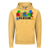 Vintage Mustard ausome teacher Vintage Hoodie - MaliasSmallBusiness