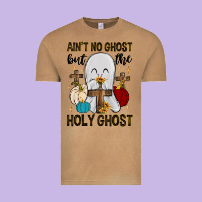 Ain T No Ghost But The Holy Ghost Vintage Tee Designed By Maliassmallbusiness