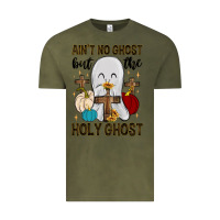 Vintage Olive ain t no ghost but the holy ghost Vintage Tee - MaliasSmallBusiness