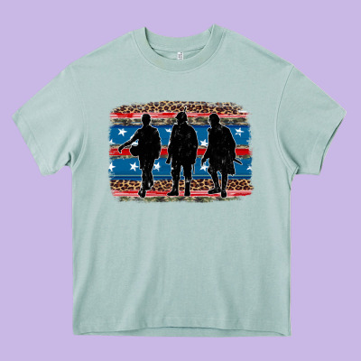 Armed Forces Day Soldier Heavy Core Tee Designed By Artiststas