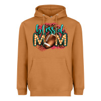 Meerkat blessed american football mom lightbulb letters Heavyweight Hoodie - OliviaCreatesArt