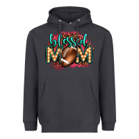 Smoke blessed american football mom lightbulb letters Heavyweight Hoodie - OliviaCreatesArt
