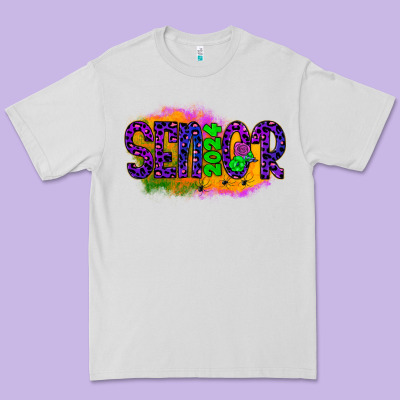 Senior 2024 Halloween Premium Tee Designed By Jahusdesignshop