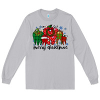 Moon Dust merry christmas tooth Long Sleeve Tee - RacoonDesign