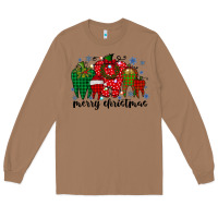 Toasted Coconut merry christmas tooth Long Sleeve Tee - RacoonDesign