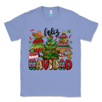 Colony Blue feliz navidad Classic Tee - MaliasSmallBusiness