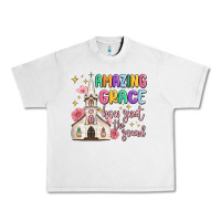 Lunar Rock amazing grace how sweet the sound Urban Heavy Tee - MaliasSmallBusiness