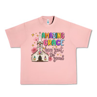 Salmon amazing grace how sweet the sound Urban Heavy Tee - MaliasSmallBusiness