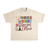 Sandshell amazing grace how sweet the sound Urban Heavy Tee - MaliasSmallBusiness
