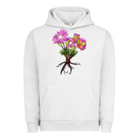 Pigment Lunar Rock Bitterroot Flower Urban Hoodie - LillyAllenDesigns