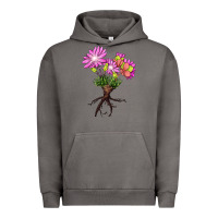 Pigment Tornado Bitterroot Flower Urban Hoodie - LillyAllenDesigns