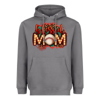 Storm blessed baseball mom lightbulb letters Heavyweight Hoodie - OliviaCreatesArt