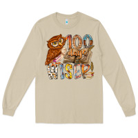 Mushroom 100 days wiser Long Sleeve Tee - RacoonDesign
