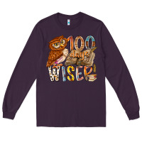 Plum 100 days wiser Long Sleeve Tee - RacoonDesign