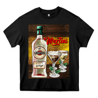 Black martini Heavy Core Tee - AdoDesignShop