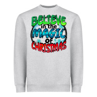 Believe In The Magic Of Christmas Heavyweight Sweatshirt | Teevron