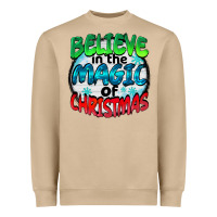 Mushroom believe in the magic of christmas Heavyweight Sweatshirt - BarkalooDesign