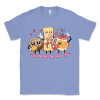 Colony Blue mexican pan dulce cartoon characters Classic Tee - MaliasSmallBusiness