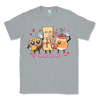 Heather Grey mexican pan dulce cartoon characters Classic Tee - MaliasSmallBusiness