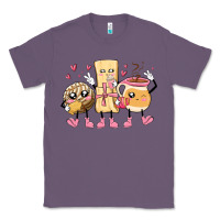Lavender mexican pan dulce cartoon characters Classic Tee - MaliasSmallBusiness