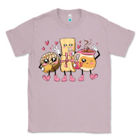 Lilac mexican pan dulce cartoon characters Classic Tee - MaliasSmallBusiness