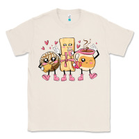 Natural mexican pan dulce cartoon characters Classic Tee - MaliasSmallBusiness