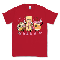 Red mexican pan dulce cartoon characters Classic Tee - MaliasSmallBusiness