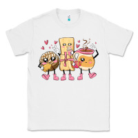 White mexican pan dulce cartoon characters Classic Tee - MaliasSmallBusiness