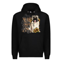 Black life is better with a pug Premium Hoodie - JahusDesignShop