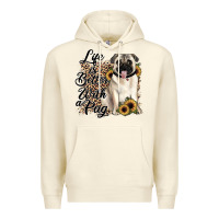 Sandshell life is better with a pug Premium Hoodie - JahusDesignShop