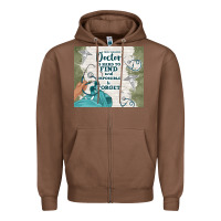 Chestnut amazing doctor Zipper Hoodie - TumblerDesignByShophia