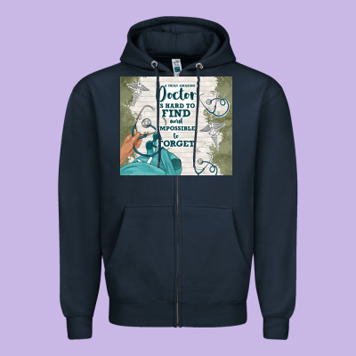 Amazing Doctor Zipper Hoodie Designed By Tumblerdesignbyshophia