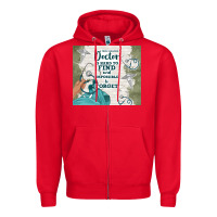 Red amazing doctor Zipper Hoodie - TumblerDesignByShophia