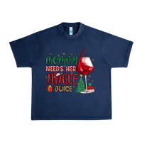 Navy mommy needs her jingle juice Urban Heavy Tee - MaliasSmallBusiness